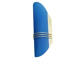 Бра Brille настінне накладне W851-01/KEKF G/Cr Blue
