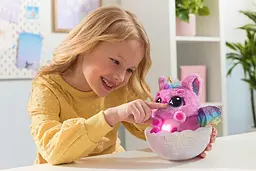 Інтерактивна іграшка-сюрприз Spin Master Hatchimals Alive Mystery Hatch Pufficorn Паффі в асортименті (SM19201/6069132) - мініатюра 8
