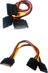 Кабель живлення Serial ATA Male-2xSATA Female