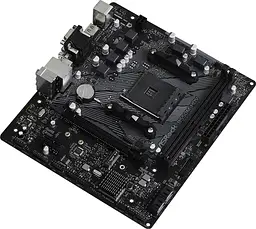 ASRock B550M-HDV (AM4/B550, 2*DDR4, PCIex16, DVI/HDMI/VGA, 4xSATAІІІ, M.2, GLan, 7.1ch, mATX) - мініатюра 3