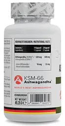 MST® Екстракт Кореня Ашваганди KSM-66® 320 мг - 60 капсул - мініатюра 2