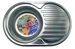 Кухонна мийка Romzha (Eko) Dana Nova Textura RO47227, Сірий - мініатюра 2