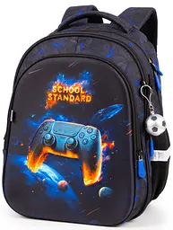 Ортопедичний шкільний рюкзак для хлопчика з Джойтиком School Standard 38х30х18 см для першокласника (150-37)