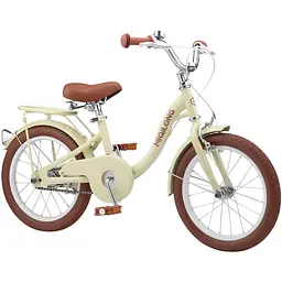 Дитячий велосипед Miqilong LS 16'' бежевий - мініатюра 5