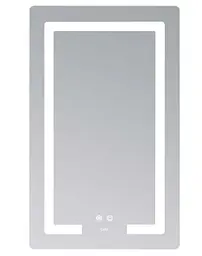 Дзеркало Lidz Kubis (KU2) 500х800 мм з LED-підсвічуванням Touch LD78LF936508048448 - мініатюра 4
