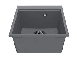 Кухонна мийка Miraggio Lagoon 420 gray 0002218, Сірий - мініатюра 4