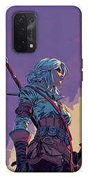 TPU чехол Demsky The witcher ciri для Oppo A54 4G