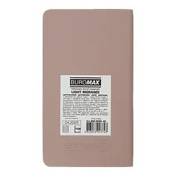 Щотижневик датований Buromax Light Morandi 2026 85 x 153 мм штучна шкіра какао (BM.2898-40) - мініатюра 3