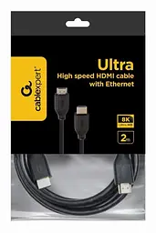 Кабель Cablexpert HDMI-HDMI V 2.1 2 м (CC-HDMI8K-2M) - мініатюра 2