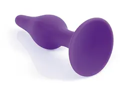 Анальна пробка - Silicone Purple Plug XL - мініатюра 2