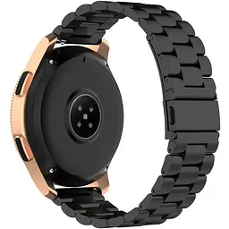 Ремінець DK CDK для Xiaomi Haylou LS04 (RS3) 22mm Metal Fitlink Steel Watch Band (012874) (black) - мініатюра 4
