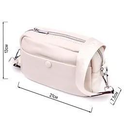 Якісна сумка для жінок з натуральної м'якої шкіри Vintage 21х13з7,5 см sum0029014 - мініатюра 4