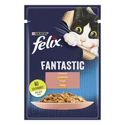 Набір вологого корму для котів у желе Felix Fantastic Мікс 1.02 кг (85 г x 12 шт.) - мініатюра 7