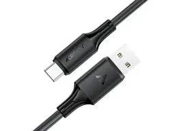 Кабель Acefast C17-04 USB Type-A to USB Type-C 1.2m Black (6974316284178) - мініатюра 2