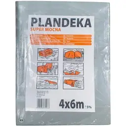 Тент Shadow PLANDEKA від дощу 160г/м² 4х6 м ТЕНТ00058
