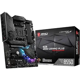 Материнська плата MSI MPG B550 Gaming Plus Socket AM4 - мініатюра 2