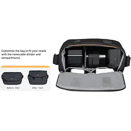 Сумка для фотоапарата Ulanzi Vijim Light weight Single-shoulder Black (B085 F02) [161563] - мініатюра 7