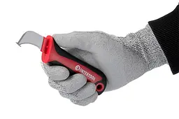 Ніж будівельний кабельника електрика для зняття ізоляції Intertool HT-0562 170 мм з п'ятою - мініатюра 7