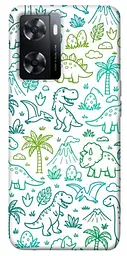 TPU чохол Demsky Dino pattern для Oppo A57s