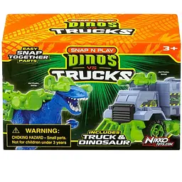 Ігровий набір Road Rippers машинка та динозавр Raptor blue (20076) - мініатюра 7