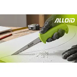 Ножівка Alloid Building Tools для гіпсокартонних плит 150 мм (WS-0368) - мініатюра 6
