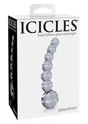 Анальний ланцюжок Pipedream Icicles No 12 см (прозорий) - мініатюра 3