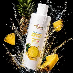 Лубрикант MyLove Aroma Series IntimMassage 2in1 Pineapple, 300 мл - мініатюра 2