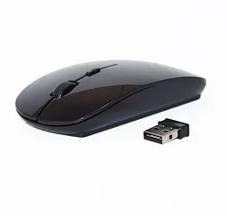 Бездротова комп'ютерна мишка Bluetooth Mouse G-132 чорна оптична миша - мініатюра 2