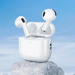 Бездротові навушники Hoco EW78 True wireless stereo headset BT5.4, 30mAh, 300mAh, 4h white - мініатюра 8