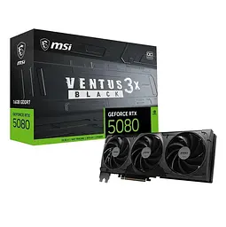 Відеокарта MSI RTX 5080 16G VENTUS 3X OC BLACK (GeForce RTX 5080 16G VENTUS 3X OC BLACK) (GDDR7, 256 bit, PCI-E v5.0 x16) - мініатюра 7