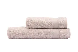 Рушник махровий Ardesto SuperSoft 70х140 см 100% бавовна бежевий (ART2270NS)  - мініатюра 5