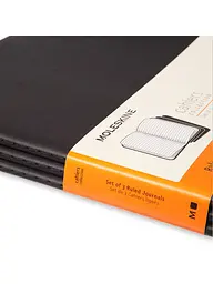 Записник Moleskine Cahier XXL, Лінійка Чорний (QP331) - мініатюра 5