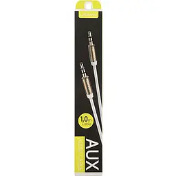 Кабель Usams YP-01 3.5 mm to 3.5 mm 1m White (YP102) [139657] - мініатюра 5