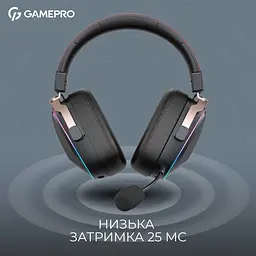 Ігрові навушники GamePro Asgard Valkyria RGB Tri-mode Black (HSW249B) [138322] - мініатюра 11