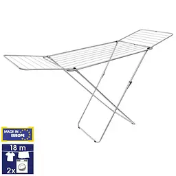 Сушарка для білизни підлогова Casa Si Kolibri 18m Silver (CS42191C06), Сріблястий - мініатюра 2