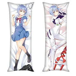 Наволочка дакімакура Євангеліон Аянамі Рей Evangelion Rei Ayanami 150 х 50 см