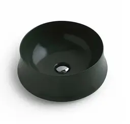 Умивальник Simas Sharp 42 см круглий Mirto matt Зелений матовий SH02MM