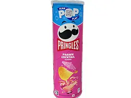 Чипсы Pringles Prawn Cocktail со вкусом коктейля из креветок 165 г (5053990158034)