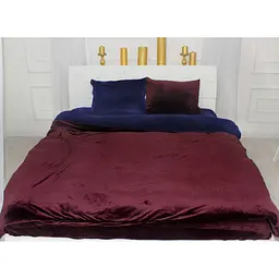 Постільна білизна MirSon Велюр Winter Frost 28-0006 + 28-0002 Primula Velvet 175х210 (2200004007038)