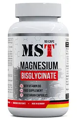 MST® Магній Бісгліцинат з Вітаміном В-6 - 90 капсул