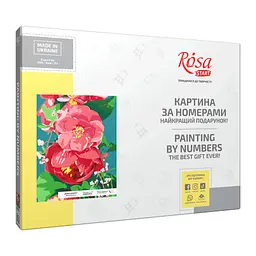 Картина по номерам Rosa Star Дика півонія 35 х 45 см (4823098525288) - мініатюра 2