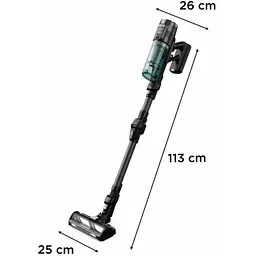 Пилосос Rowenta X-Force Flex 12.60 Neo безпровідний чорно-зелений (RH9L42WO) - мініатюра 4