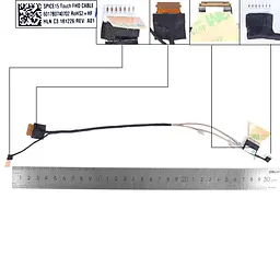 Шлейф матриці для HP Envy 15-AS 15T-AS TPN-I125, (eDP 30pin FHD Touch, 6017B0740702)