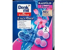 Блок для туалетів DENKMIT 2шт Flower (2шт)