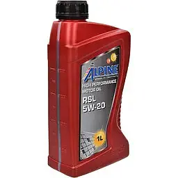 Олива моторна синтетична Alpine RSL 5W-20 API SP ILSAC GF-5/GF-6A 1 л (23447) - мініатюра 3