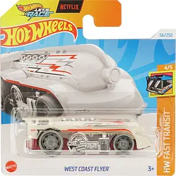 Базовая машинка Hot Wheels HW Fast Transit West Coast Flyer белая (5785)