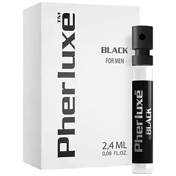 Туалетна вода чоловіча з феромонами PherLuxe Black 2.4 мл