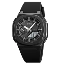 Чоловічий наручний годинник Skmei 2091 цифровий електронний спортивний Black Grey Black, 2091BKGYBK (19153)