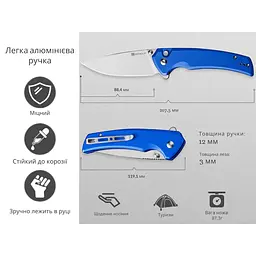 Ніж складаний Sencut Serene S21022B-4 - мініатюра 10