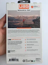 Оригінальний протиударний чохол UAG Monarch для iPhone 16 Pro Max (6.9") Carbon Fiber Red 1144911F4242 - мініатюра 4